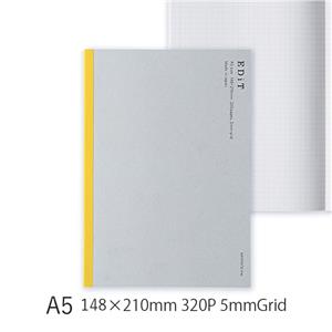 EDiT エディット 手帳用紙を使った方眼ノート A5