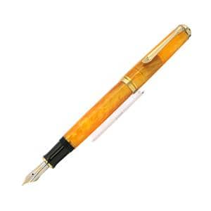 Pelikan ペリカン 万年筆 スーベレーン M600 ヴァイブラントオレンジ F メイン