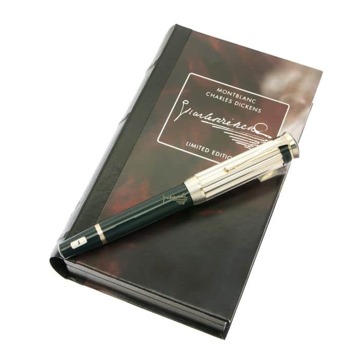MONTBLANC モンブラン 万年筆 作家シリーズ2001 チャールズ･ディケンズ M