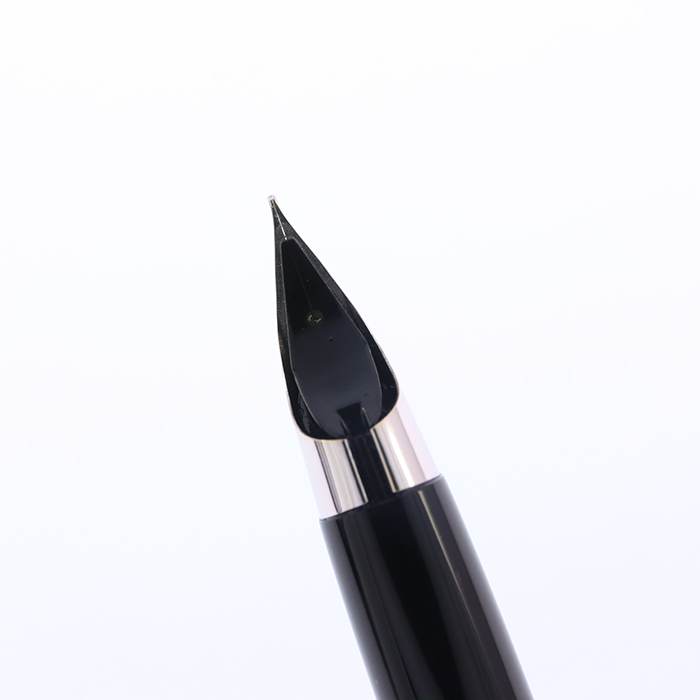 中古)PILOT パイロット 万年筆 グランディ スターリングシルバー 格子