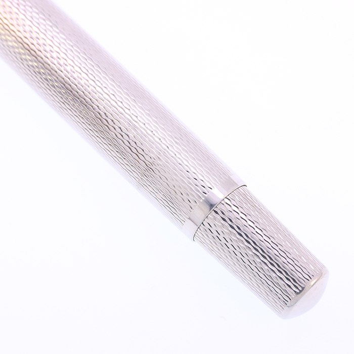 中古)Pelikan ペリカン 万年筆 150周年記念 M750 ロールシルバー F (EN