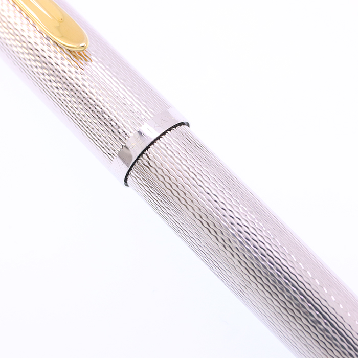 中古)Pelikan ペリカン 万年筆 150周年記念 M750 ロールシルバー F (EN