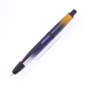 万年筆 うさぎやオリジナル クラブン創業70周年 キャップレス 白壁ノ灯 朧月 極細字