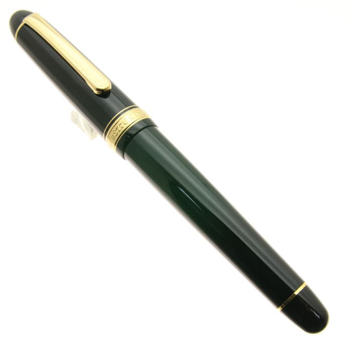 新品)PLATINUM プラチナ 万年筆 #3776 センチュリー ブラックイン