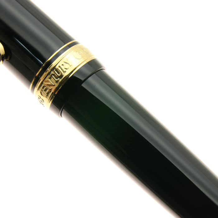 新品)PLATINUM プラチナ 万年筆 #3776 センチュリー ブラックイン