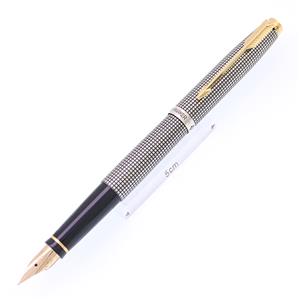 万年筆 #75 シズレ スターリングシルバー ディンプルトップ F