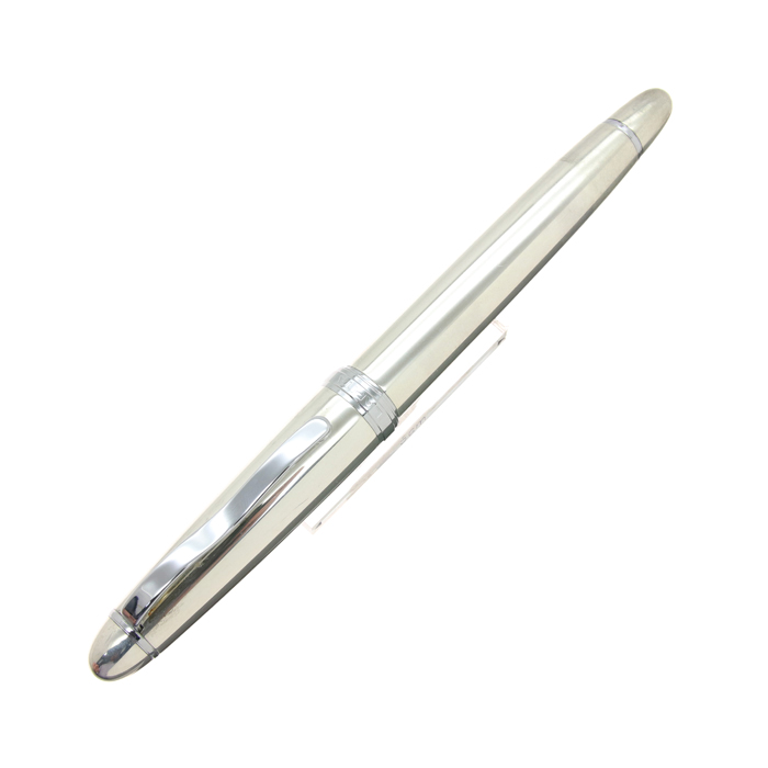 Sana様専用出品】総スターリングシルバー軸万年筆 OMAS 18K 小太刀研