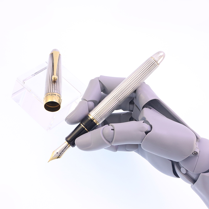 中古)PILOT パイロット 万年筆 カスタム748 スターリングシルバー