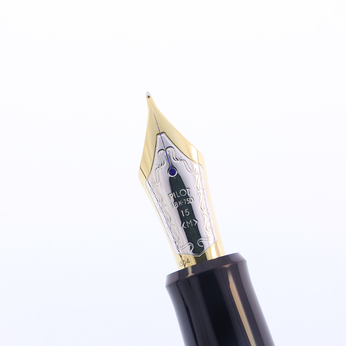 中古)PILOT パイロット 万年筆 カスタム748 スターリングシルバー