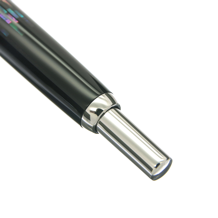 新品)PILOT パイロット 万年筆 キャップレス 螺鈿 ストライプ（商品ID