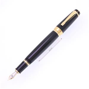 万年筆 ボエム ミッドサイズ ゴールドライン F