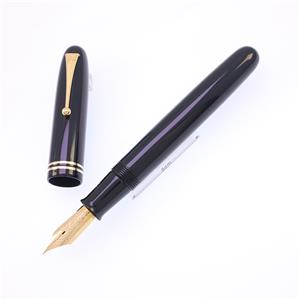 万年筆 ナミキ ウルシコレクション 漆黒 リング 中字