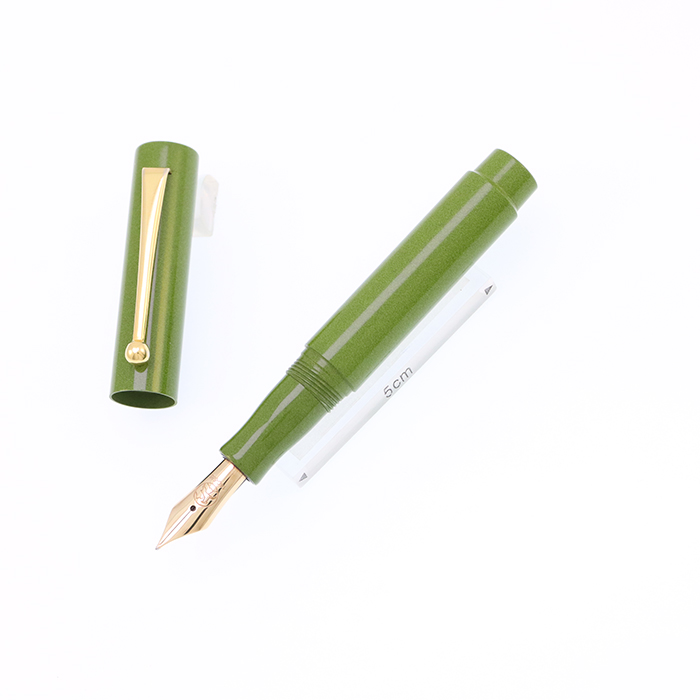 中古)EBOYA 笑暮屋 万年筆 tan-pen(タンペン) きみどり 細字（商品ID