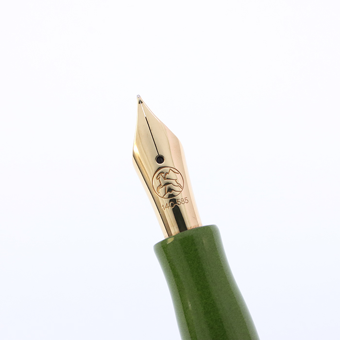 中古)EBOYA 笑暮屋 万年筆 tan-pen(タンペン) きみどり 細字（商品ID
