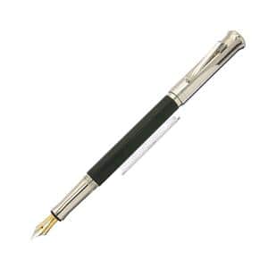 GRAF VON FABER-CASTELL グラフフォンファーバーカステル 万年筆 クラシックコレクション エボニー プラチナコーティング F メイン