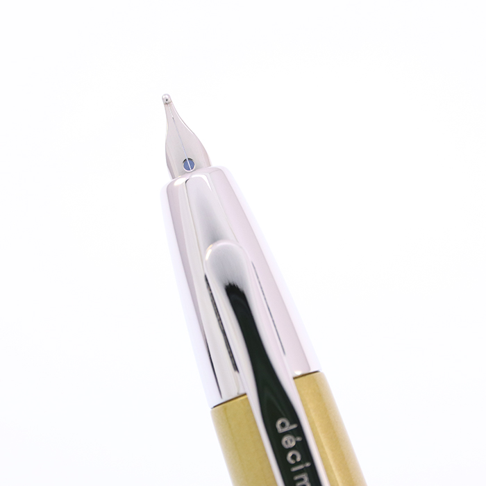 万年筆キャップレス デシモ 中字(M)【ハーベストイエロー軸】 中古)PILOT パイロット 万年筆 キャップレス デシモ ハーベスト