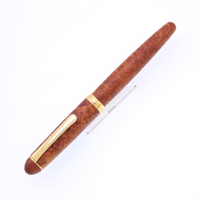 中古)PLATINUM プラチナ 万年筆 #3776 ブライヤー (薄) 中字（商品ID