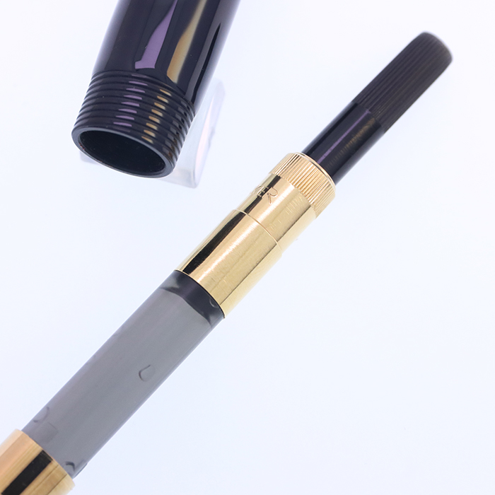 中古)PARKER パーカー 万年筆 デュオフォールド ブラックGT