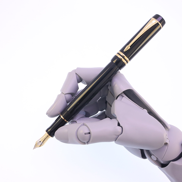 パーカー 万年筆 デュオフォールド インターナショナル ブラックGT XF パーカー デュオフォールド ブラックGT インターナショナル 万年筆