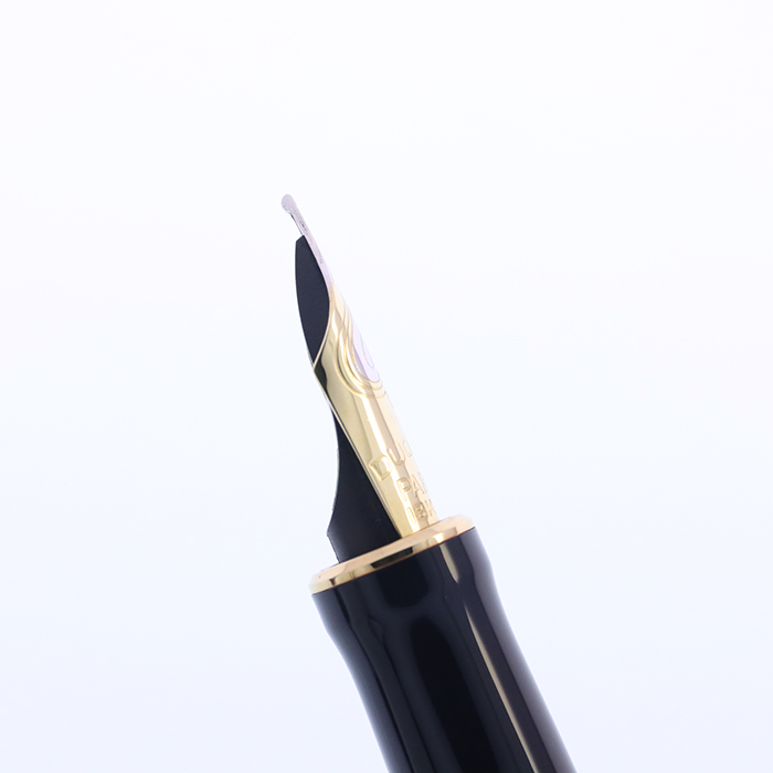 中古)PARKER パーカー 万年筆 デュオフォールド ブラックGT