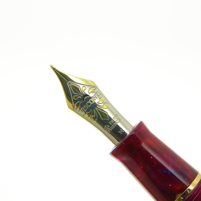 【希少廃盤・23K】ビスコンティ 万年筆 竹 アジア レッド VISCONTI 希少廃盤・23K】ビスコンティ 万年筆 竹 アジア レッド VISCONTI