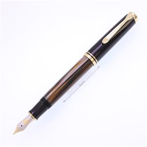 万年筆 スーベレーン M800 茶縞 EF