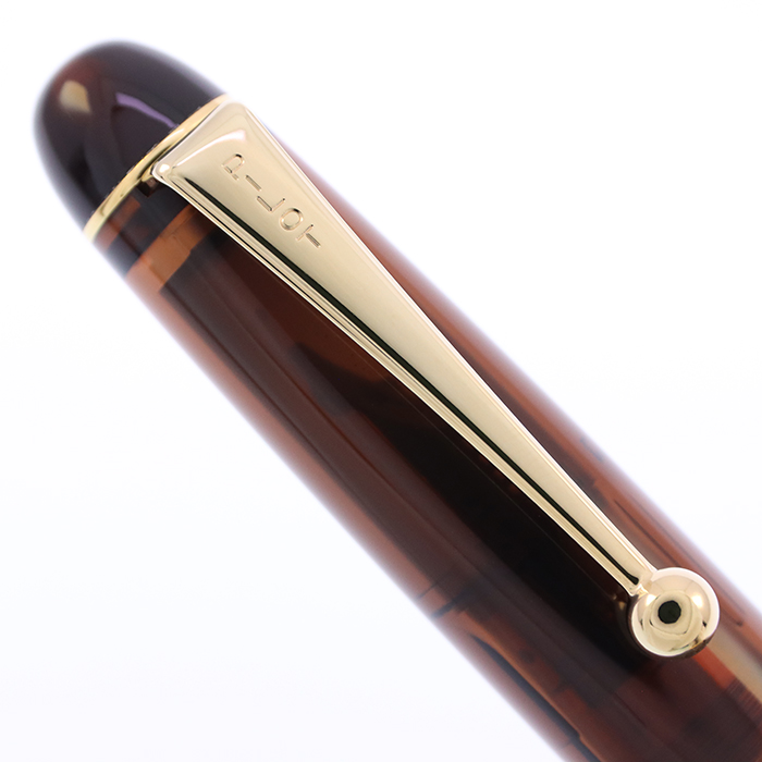 PILOT 万年筆 ブラウン カートリッジ付き　カスタム74 株主優待品 詳細ページ | 万年筆 ボールペンなど高級筆記具の販売・買取