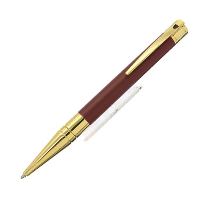 S.T.Dupont エス・テー・デュポン ボールペン D-イニシャル マットバーガンディ/ゴールデン