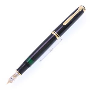 Pelikan ペリカン 万年筆 スーベレーン #800 黒 14C/F (キャップ/胴軸現行品) メイン