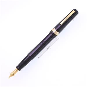 万年筆 アルテイタリアーナコレクション フェイステッドスタイル ミロード ブラック F (旧型)