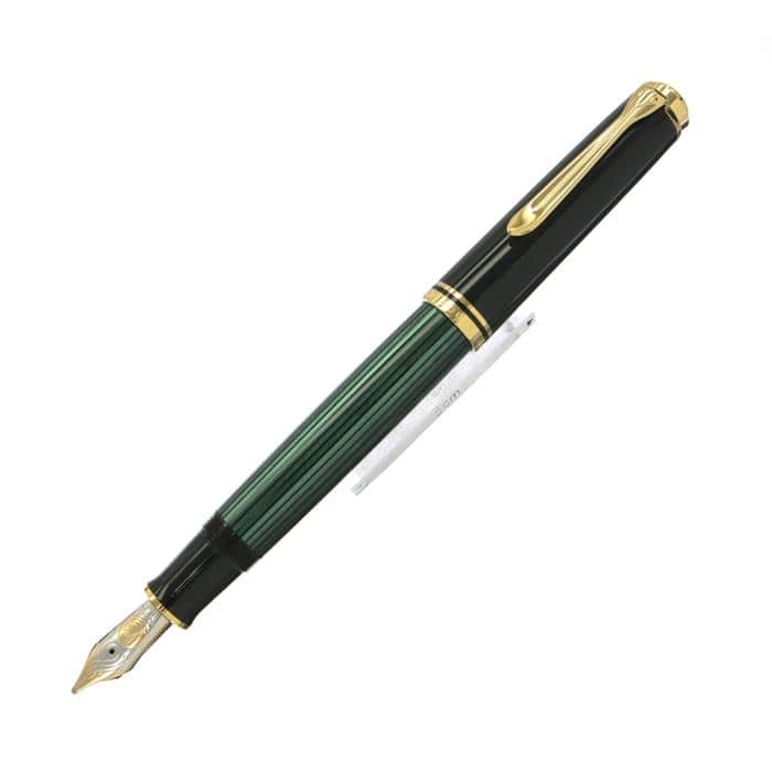 新品)Pelikan ペリカン 万年筆 スーベレーン M800 グリーンストライプ