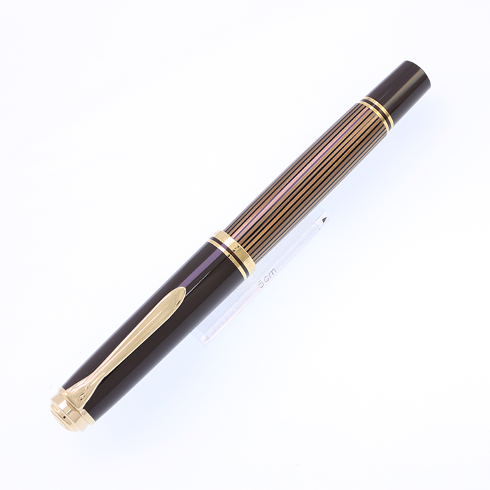 中古)Pelikan ペリカン 万年筆 スーベレーン M800 ブラウンブラック F 