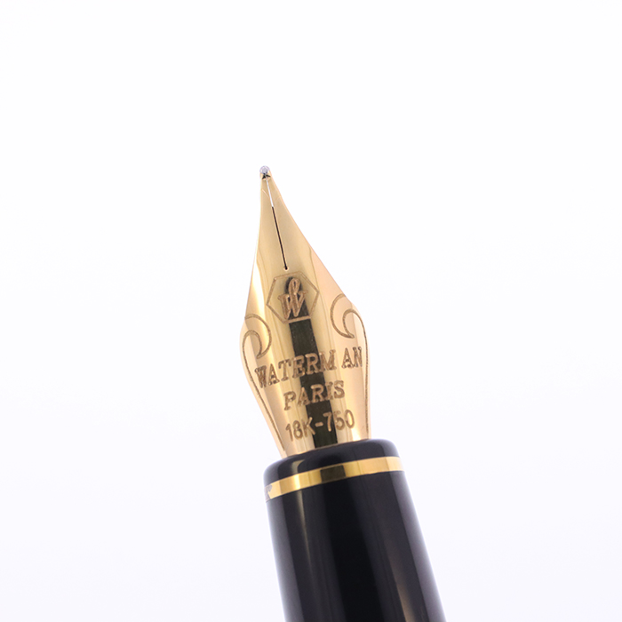 中古)WATERMAN ウォーターマン 万年筆 レタロン ネイビーブルー M