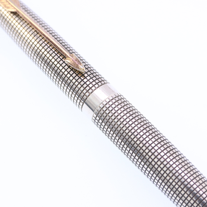 Parker 75 万年筆 シルバー シズレ柄 パーカー 万年筆/ボールペン/ペンシル 75 シズレ シルバー