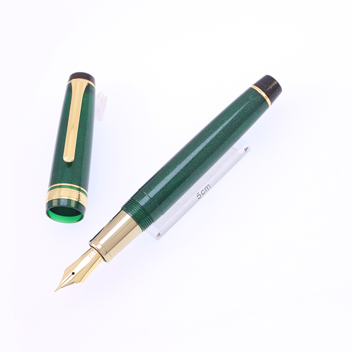 文具館コバヤシ オリジナル万年筆「静岡茶」新品未使用 ※コンバーター付 オリジナル万年筆 文具館コバヤシ 万年筆 詳細ページ | ボールペンなど