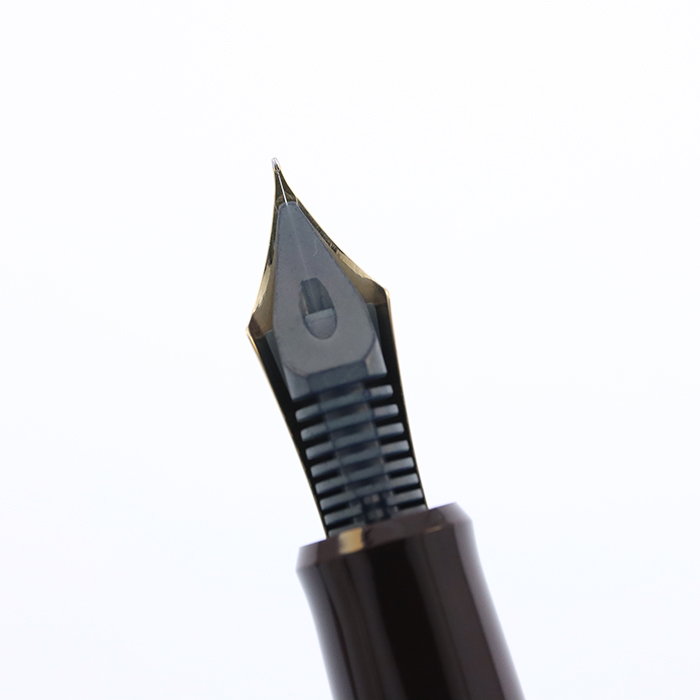 中古)PILOT パイロット 万年筆 カスタム823 ブラウン 細字（商品ID