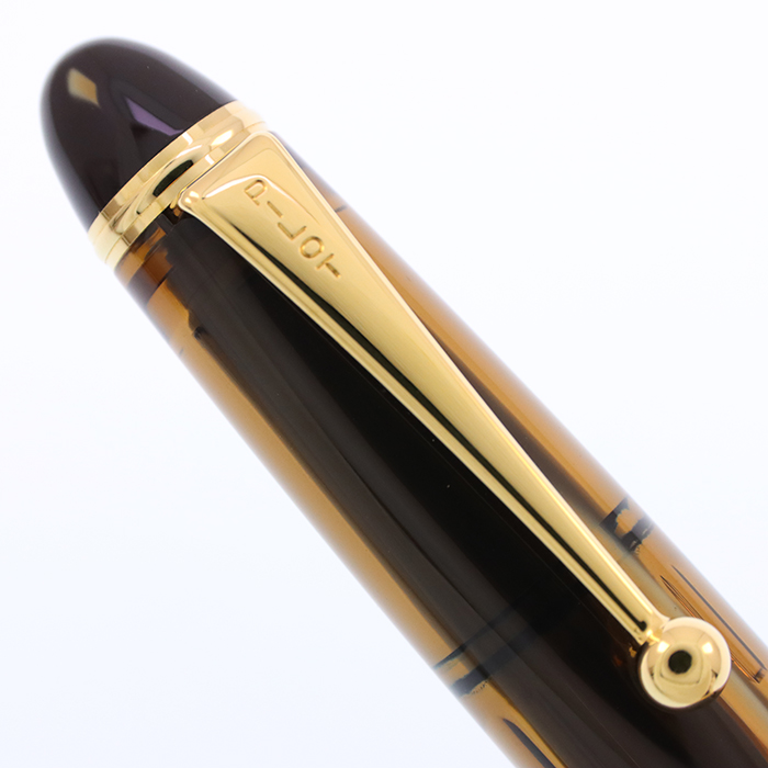 中古)PILOT パイロット 万年筆 カスタム823 ブラウン 細字（商品ID