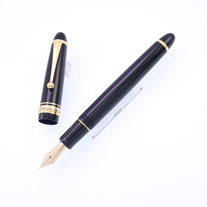 パイロット万年筆2本 PILOTパイロット 14k 585ブラック 2本セット 詳細