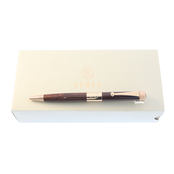 中古)ITO-YA 伊東屋 ボールペン ロメオ No.3 細軸 深紫（商品ID