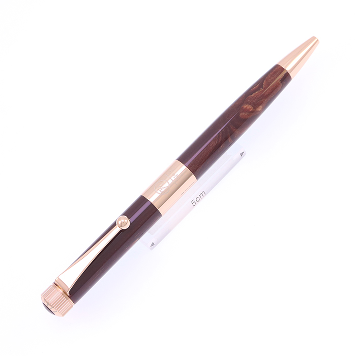 中古)ITO-YA 伊東屋 ボールペン ロメオ No.3 細軸 深紫（商品ID