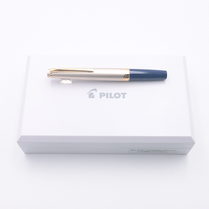 中古)PILOT パイロット 万年筆 株主限定 エリート95S ディープブルー