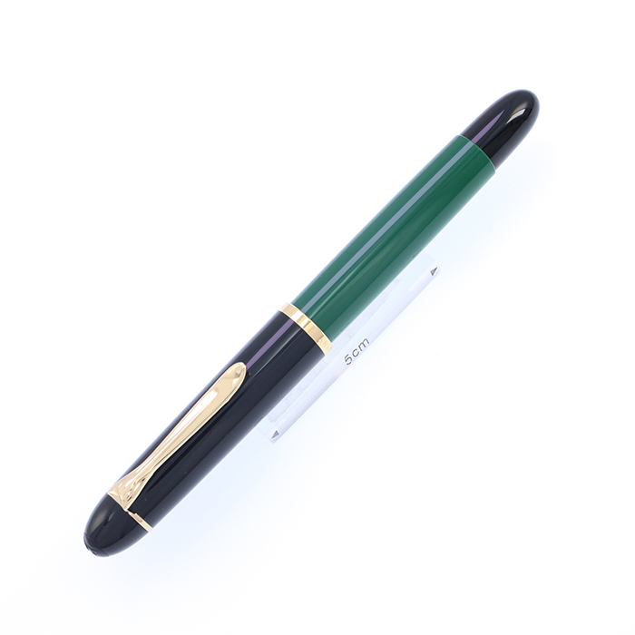 グリーン マーブル 万年筆　ペリカン 新品)Pelikan ペリカン 万年筆 スーベレーン M400 グリーン