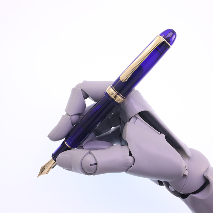 中古)PLATINUM プラチナ 万年筆 #3776 センチュリー シャルトルブルー