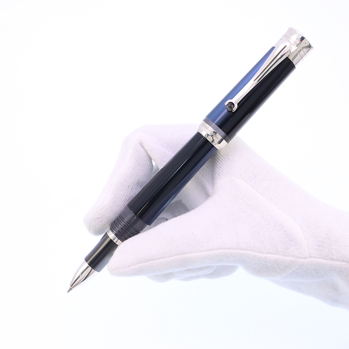 中古)Montegrappa モンテグラッパ ローラーボール デジデリオ ネイビー