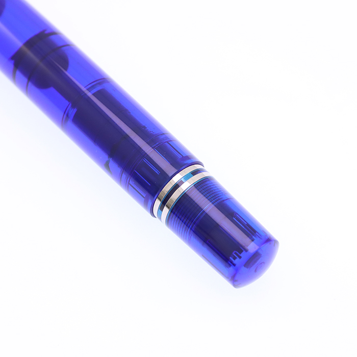 中古)Pelikan ペリカン 万年筆 スーベレーン M605 マリーンブルー F