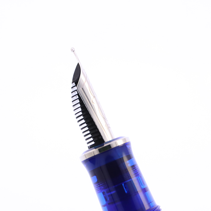 中古)Pelikan ペリカン 万年筆 スーベレーン M605 マリーンブルー F