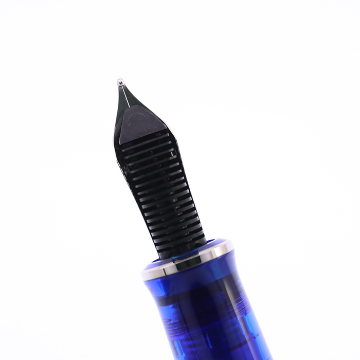 中古)Pelikan ペリカン 万年筆 スーベレーン M605 マリーンブルー F
