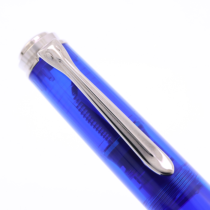 中古)Pelikan ペリカン 万年筆 スーベレーン M605 マリーンブルー F