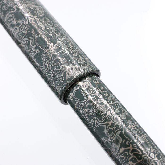 新品)SAILOR セーラー 万年筆 伝統漆芸 麗 青森 風雅文塗 常盤色 中字