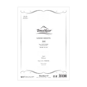 ルーズシート NewトモエリバーFP A4 52g 5mmドット[SRA4PD5W]